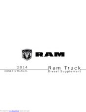 2014 RAM 5500 Owners Manual